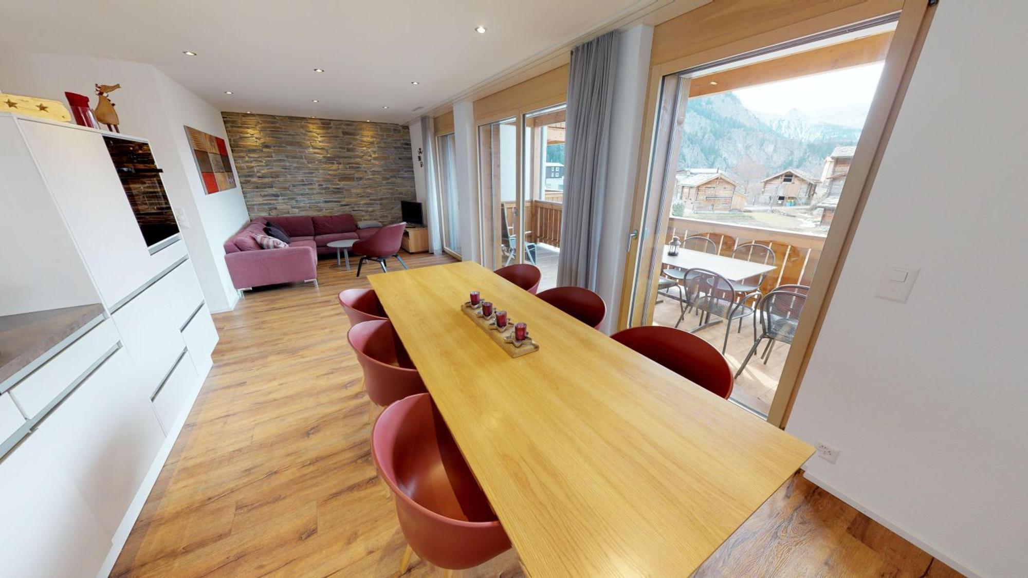 Panorama Apartment Blatten bei Naters Room photo