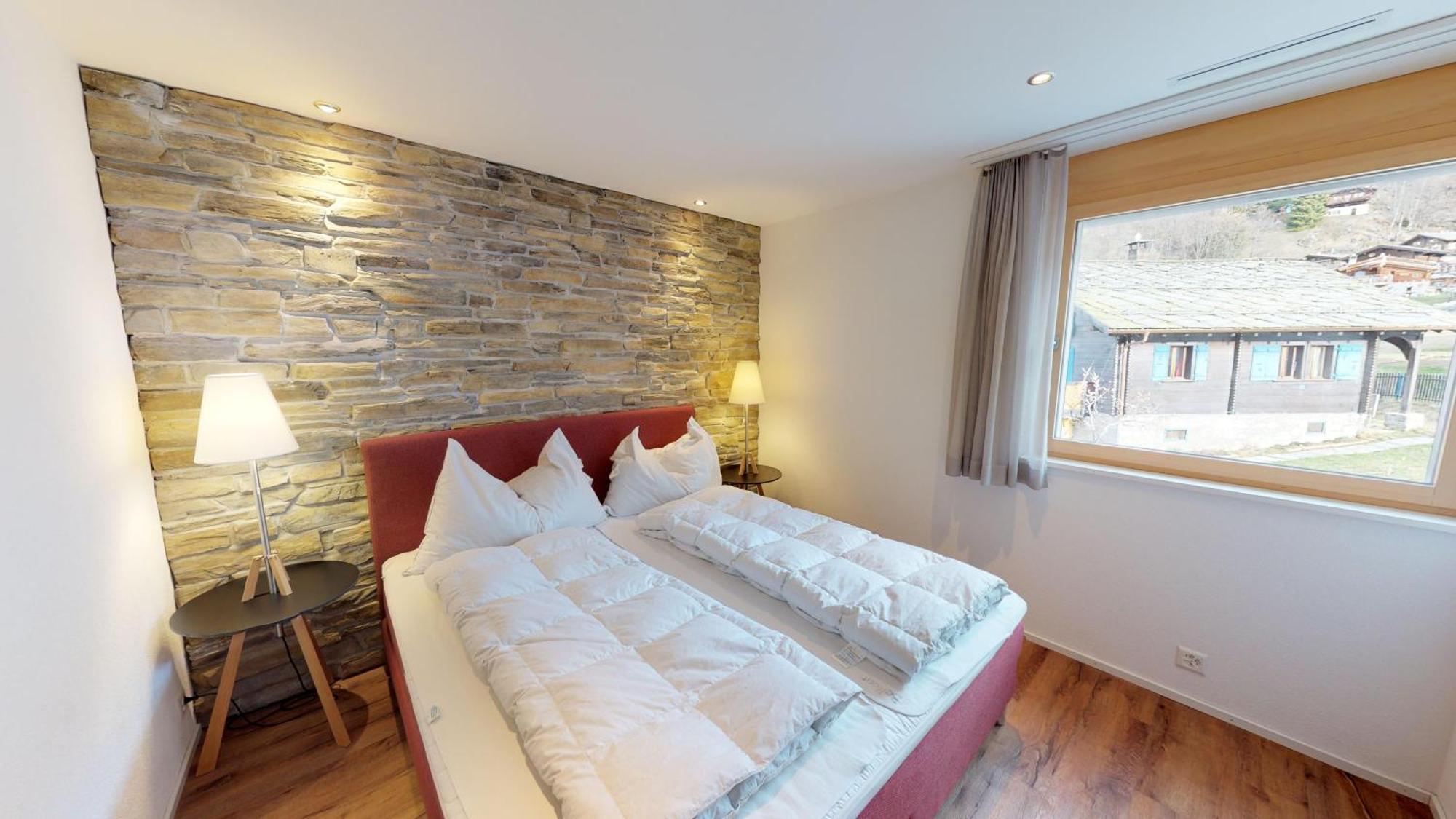 Panorama Apartment Blatten bei Naters Room photo